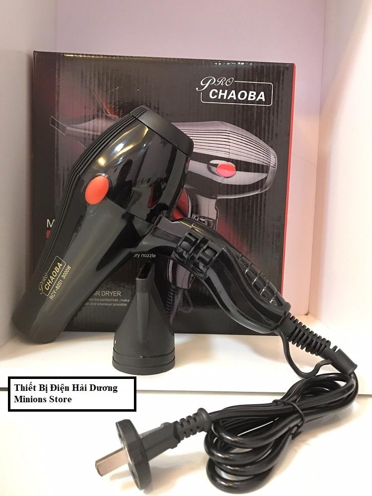 Máy sấy tóc cao cấp CHAOBA RYC-8201 2 chiều 3000W (Bảo hành đổi mới 1 năm)
