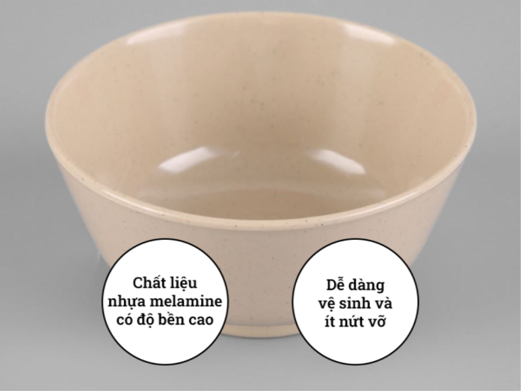 Chén Cơm Màu Nâu, Bát Ăn Cơm Màu Nâu Sang Trọng
