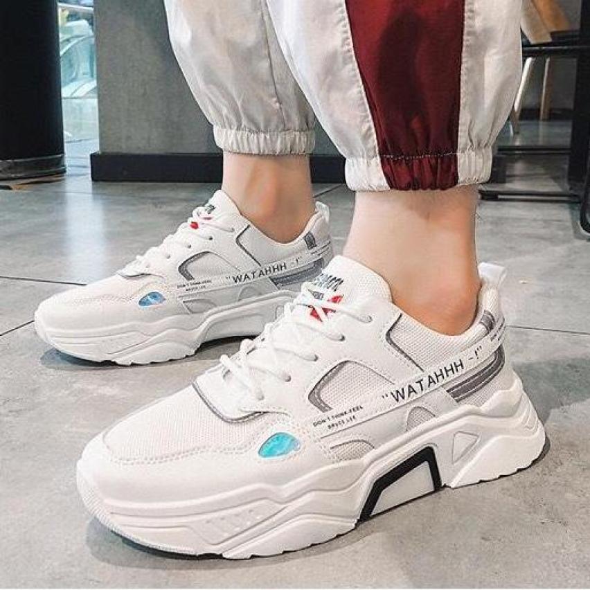 (Video Thật) Giày sneaker nam thể thao tăng 5cm chiều cao Phản Quang Đêm cực chất - MinhNhat, kiểu dáng cực chất dễ phối đồ giá rẻ