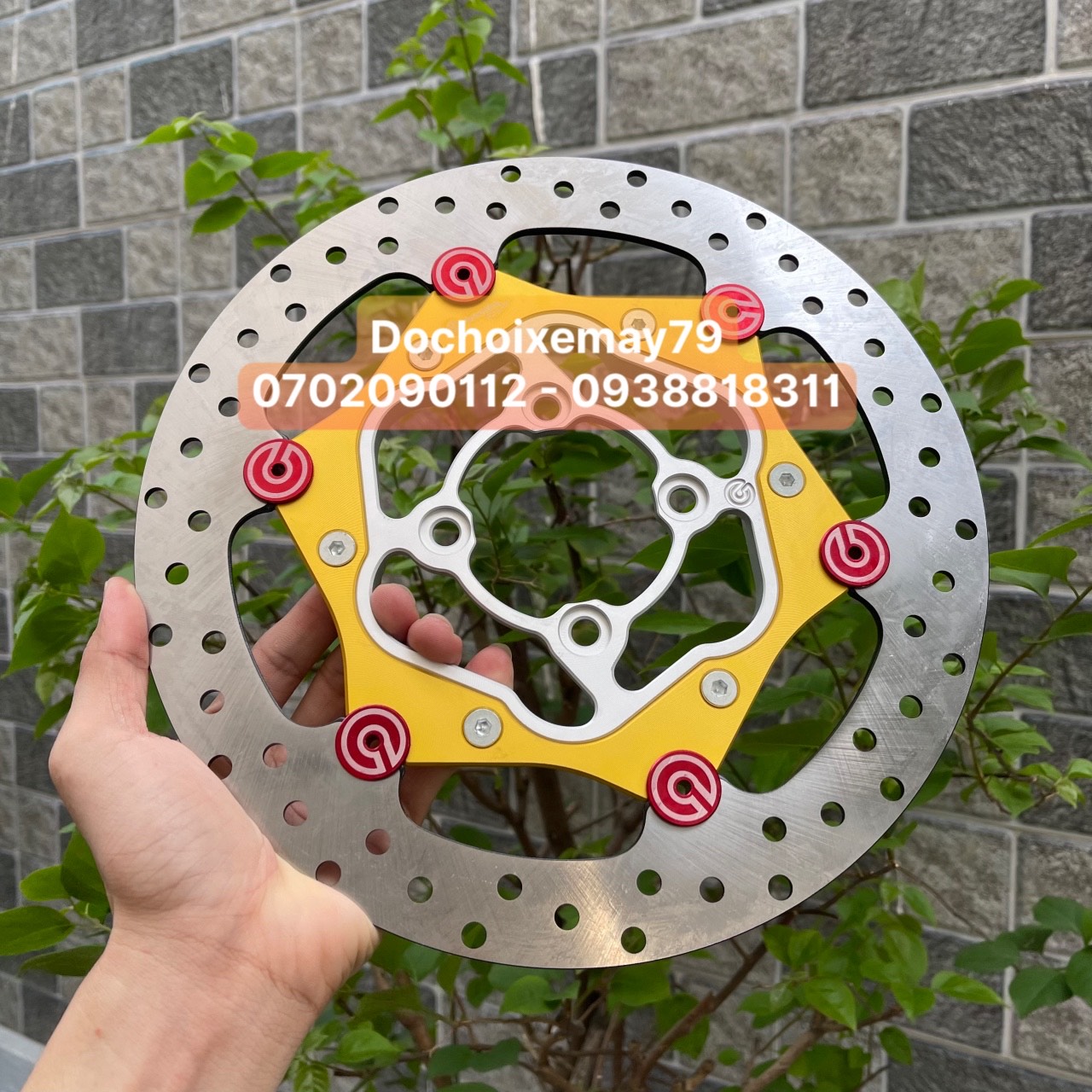Đĩa thắng brebo over size 267mm