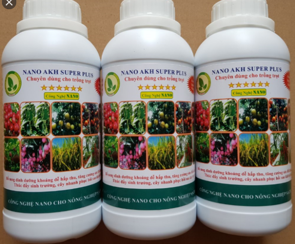 Chế phẩm Nano AKH super plus 500ml bổ sung thêm nano đất hiếm và humic