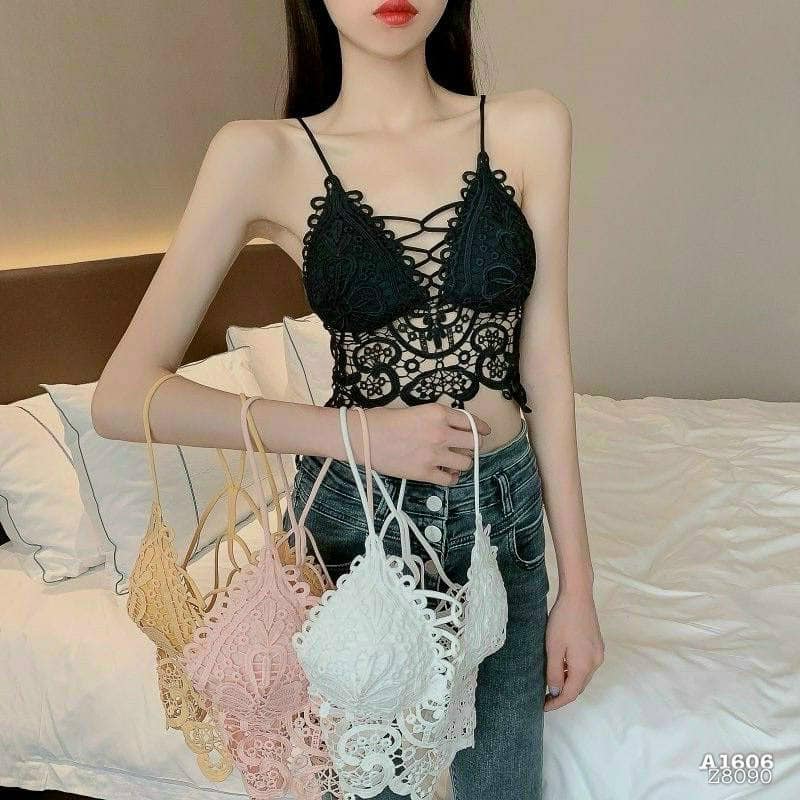 [HÀNG CHUẨN] Áo Bra Ren Hai Dây Đủ Màu