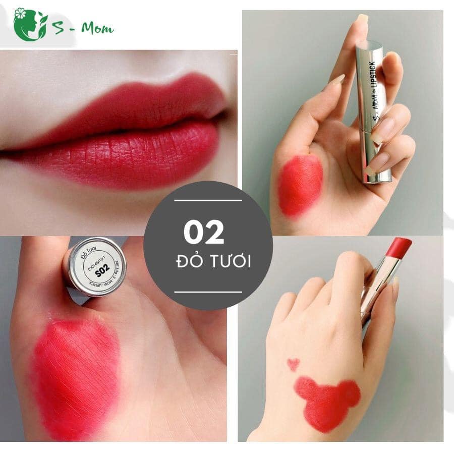 Son Lụa Không Chì Smom Dành Cho Mẹ Bầu Và Sau Sinh