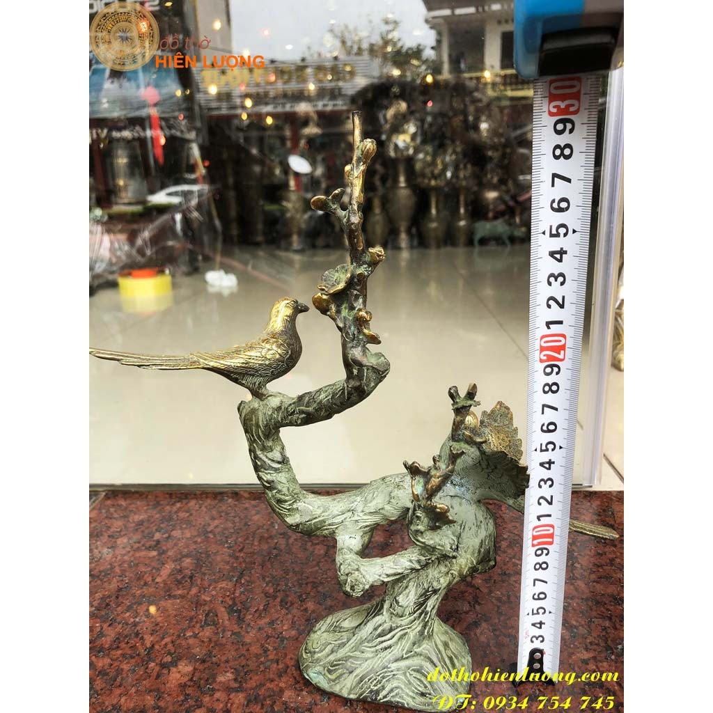 Chim Uyên Ương Bằng Đồng 2 Cỡ
