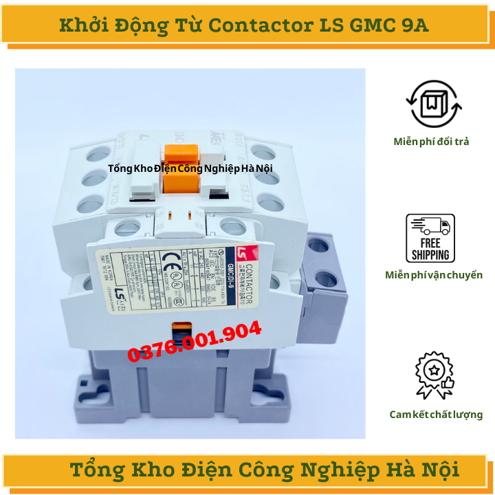 Khởi động từ 3 pha GMC9A/LS/220 v