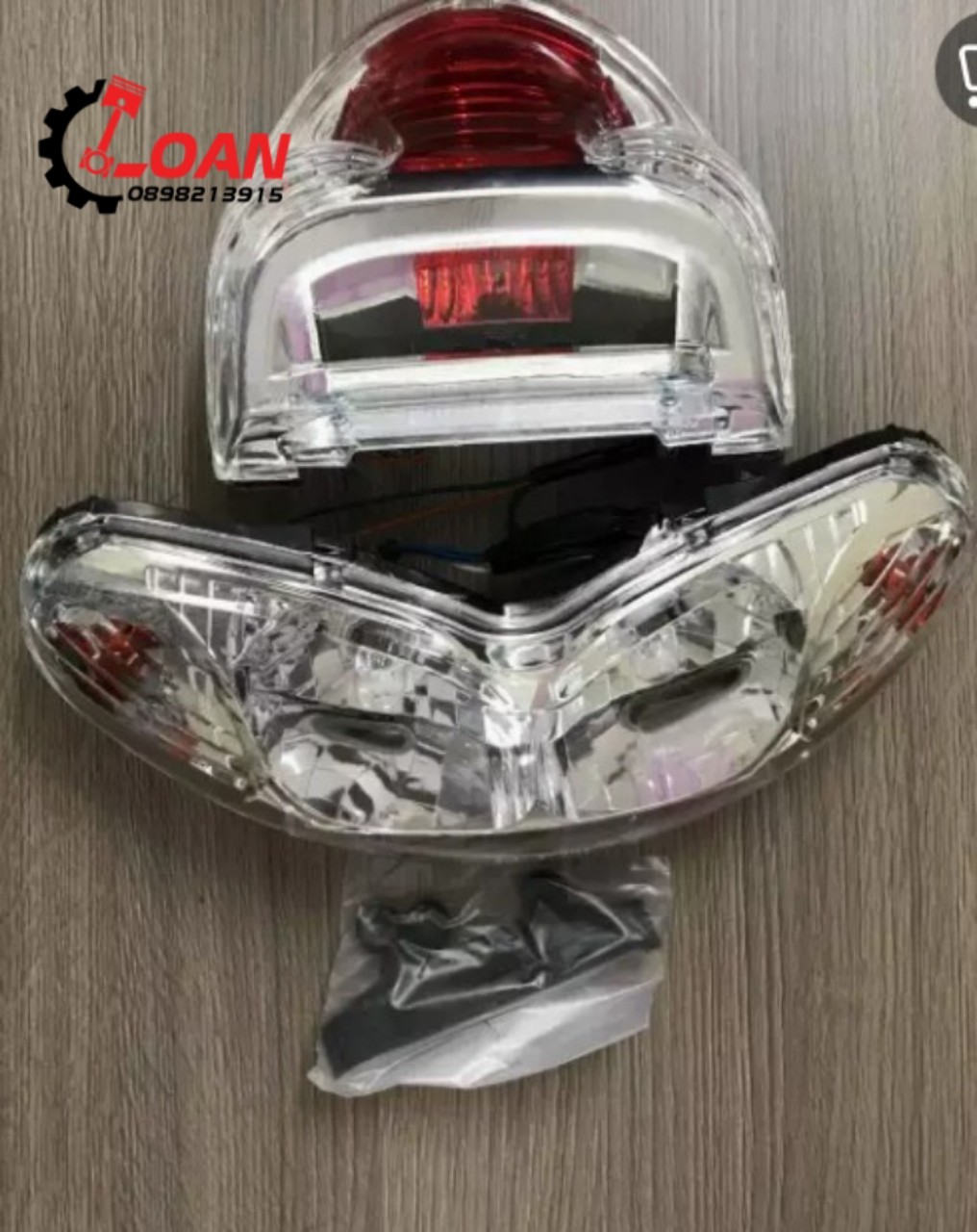 Combo pha đèn, đèn lái sau Jupiter V loại tốt