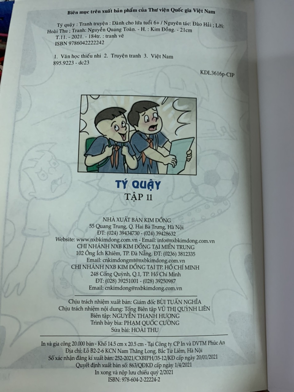 Sách - Tý Quậy - tập 11