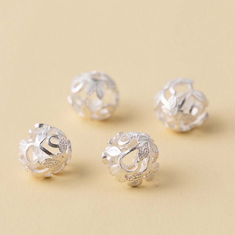 [S925] Charm bạc bọc đá - MH084