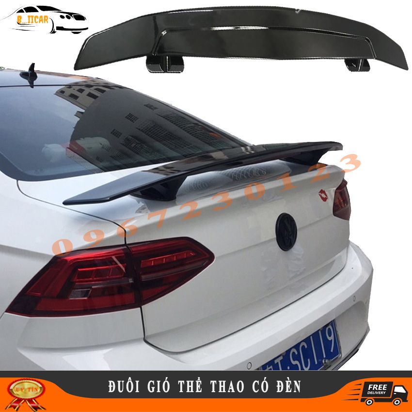 Đuôi gió thể thao chân dán hàng sơn sẵn và hàng chưa sơn -  Đồ chơi ô tô uy tín