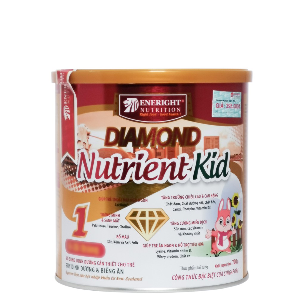 Sữa bột DIAMOND Nutrient Kid 1 Số 1 (6-36 tháng) 700g