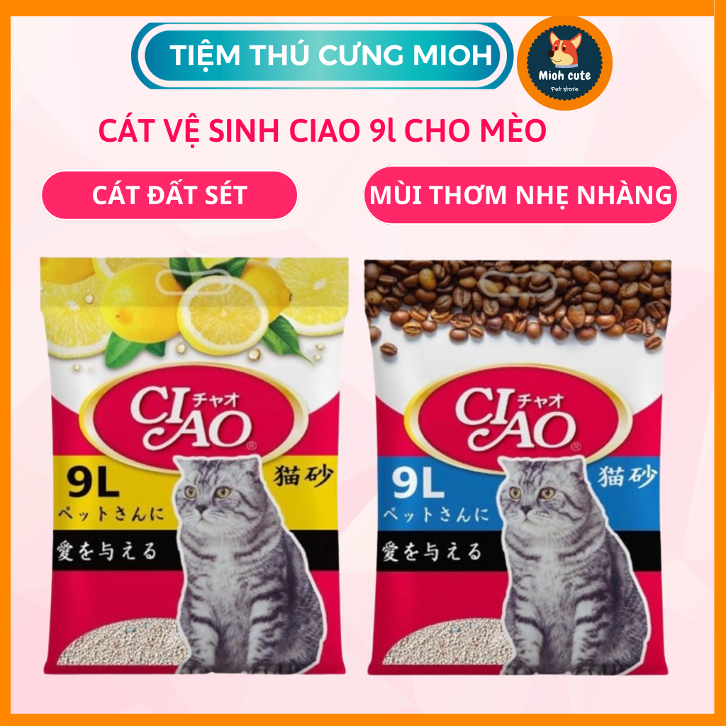 Cát vệ sinh cho mèo, Cát Min Túi 8L