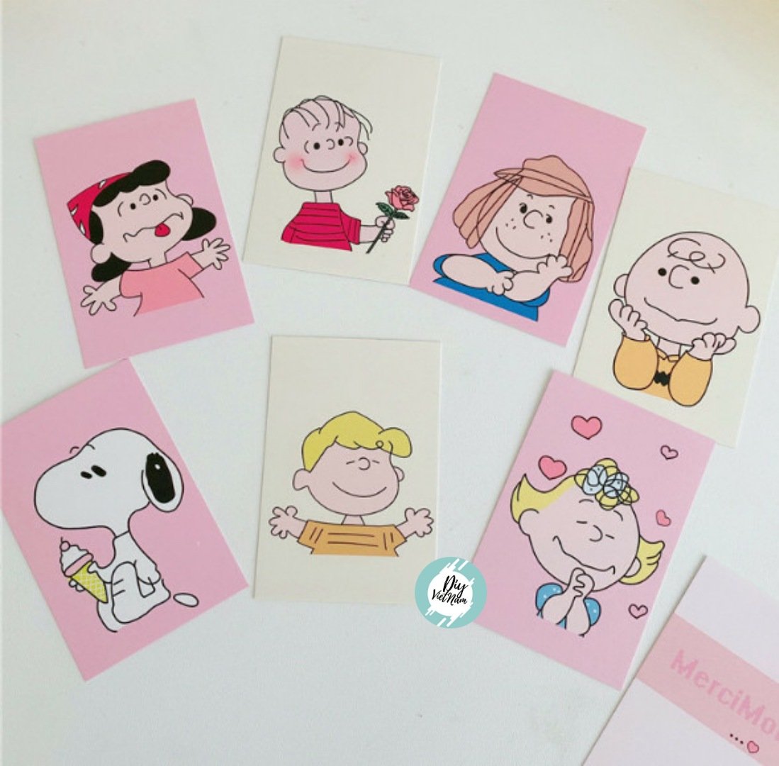 [HCM]THIỆP SNOOPY VER 3