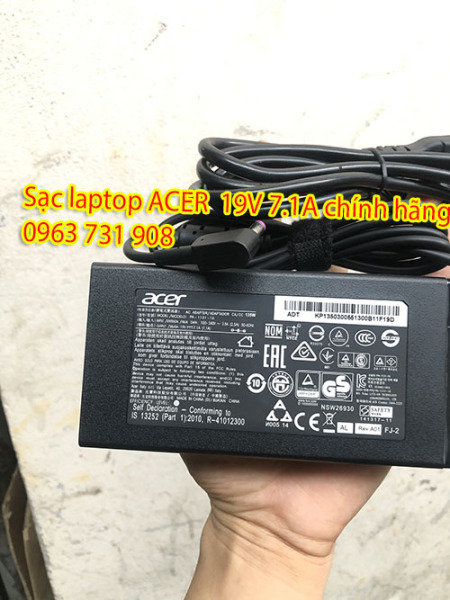 Bảng giá Sạc laptop acer 19v 7.1A Phong Vũ
