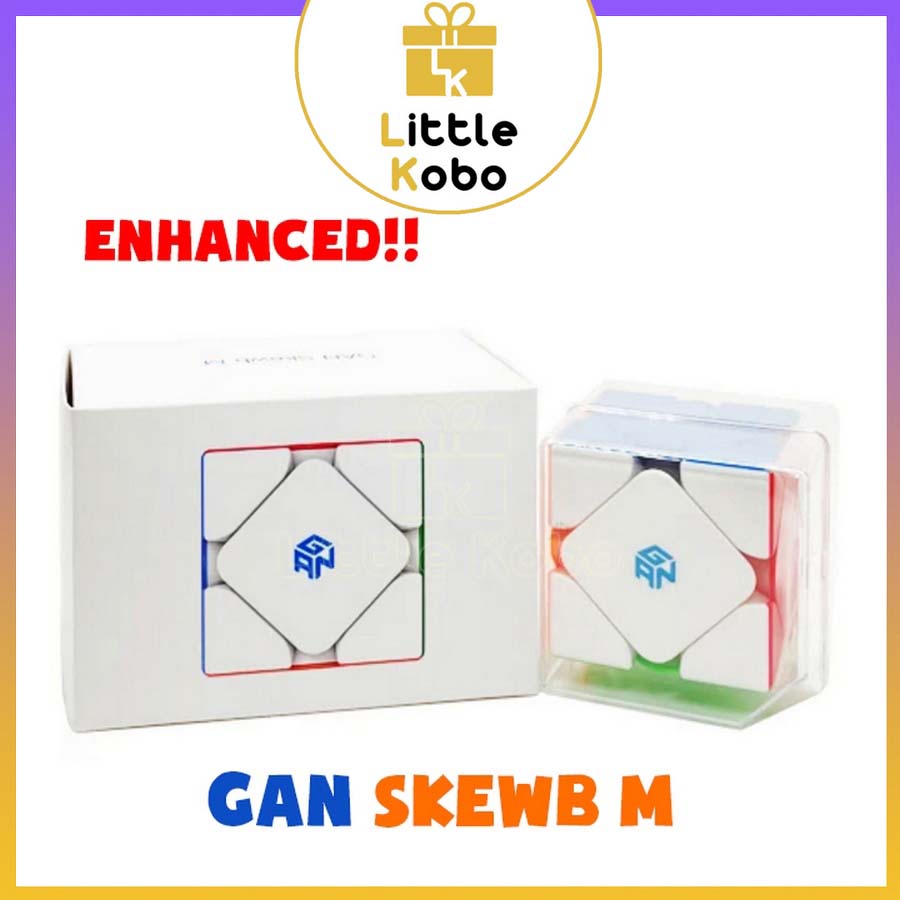 Enhanced Rubik Gan Skewb M Bản 32 Viên Nam Châm Dòng Cao Cấp Flagship