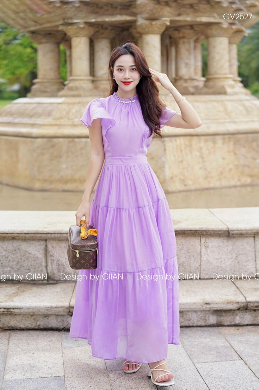 Váy đầm nữ maxi dáng dài sang chảnh