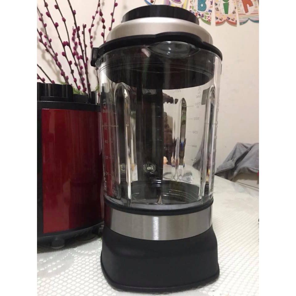 ( LINH KIỆN ) Cốc xay thủy tinh của máy xay sữa hạt RanBem 769s (Không nắp)