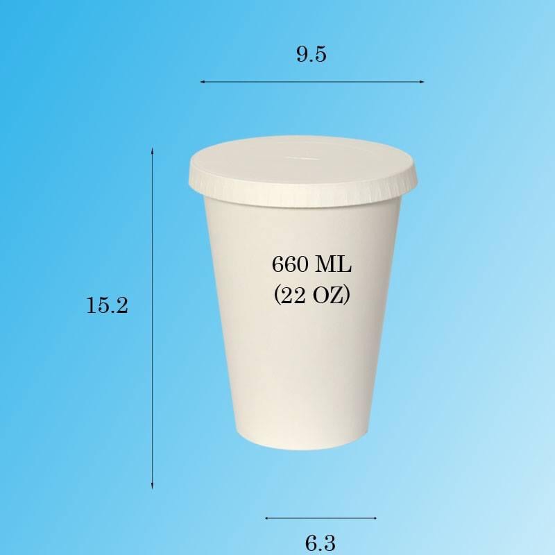 50 LY GIẤY 660 ML ( 22 OZ )