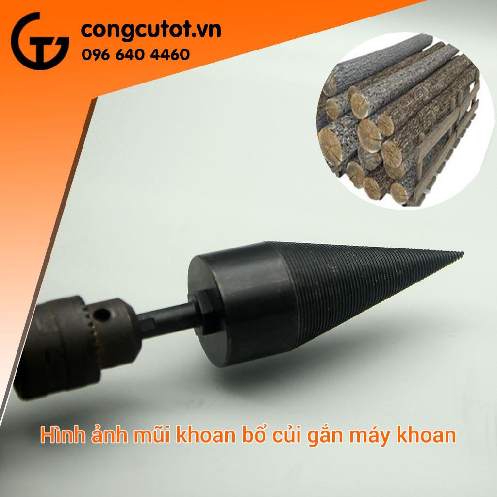 Mũi chẻ củi các cỡ 32,38, 42, 45, 50mm
