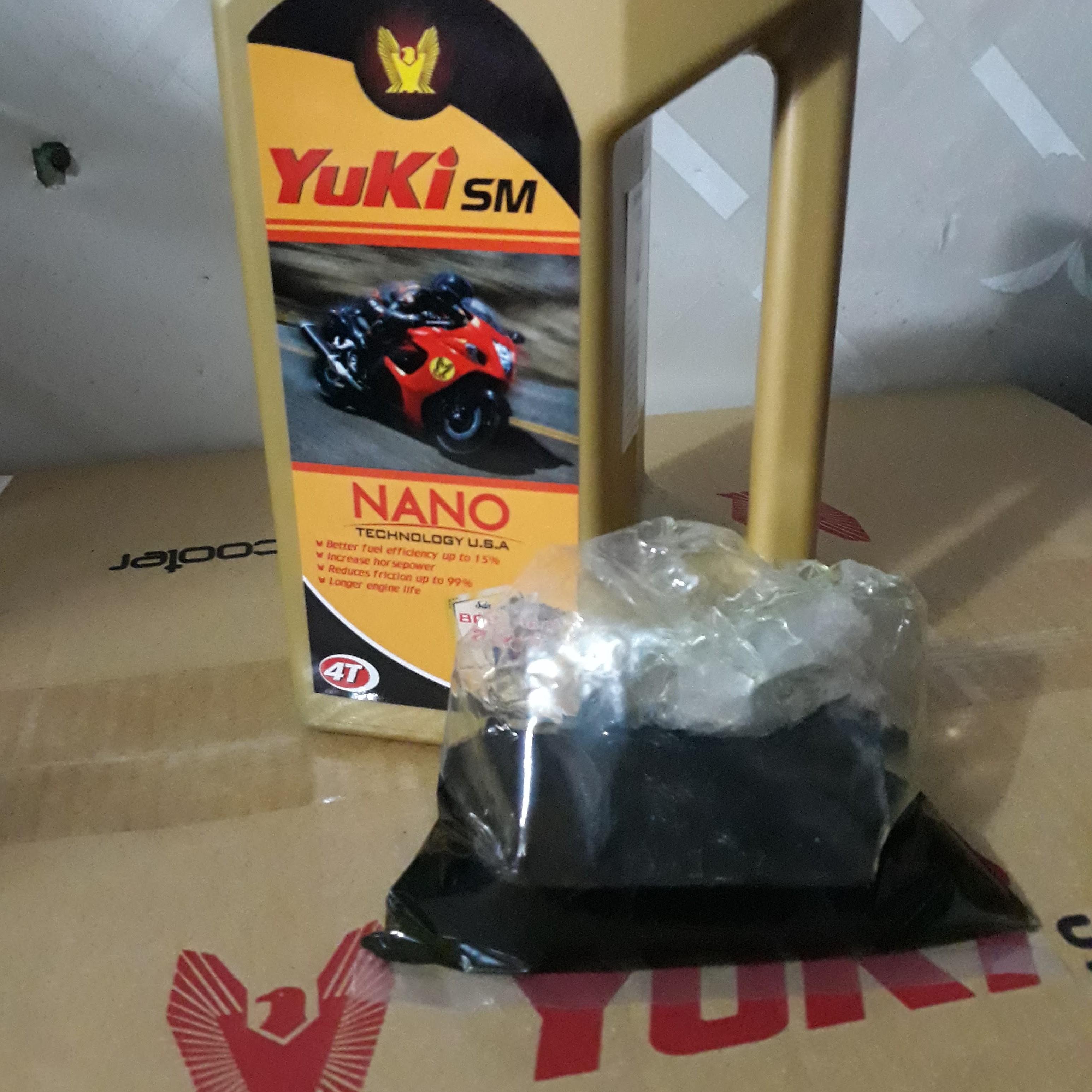 1,1lit, nhớt YUKI NANO SM xe số