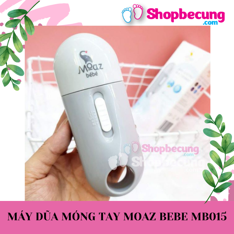 Máy Dũa Móng Tay Moaz Bebe Mb015