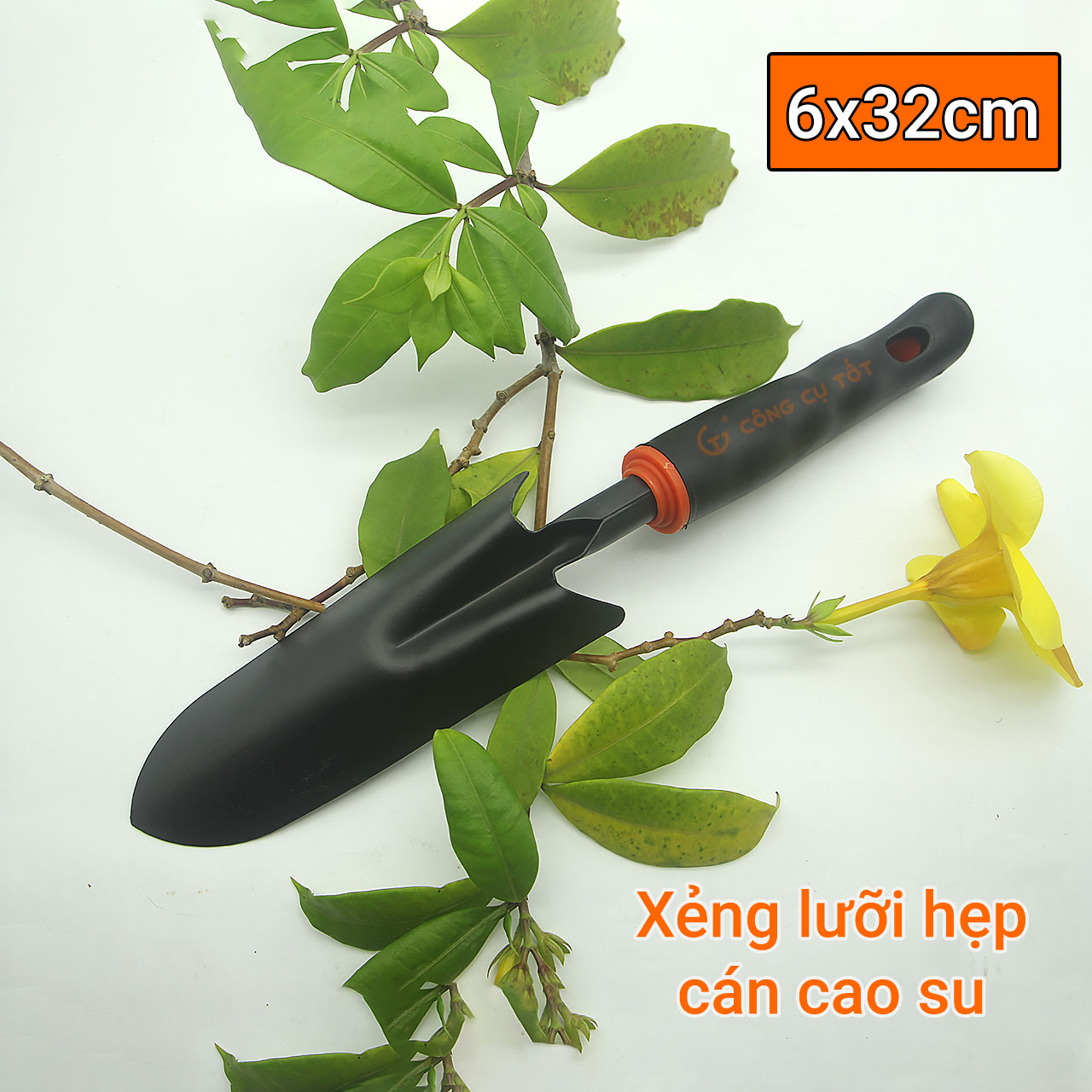 Xẻng xúc đất - xẻng nhổ cỏ trồng cây
