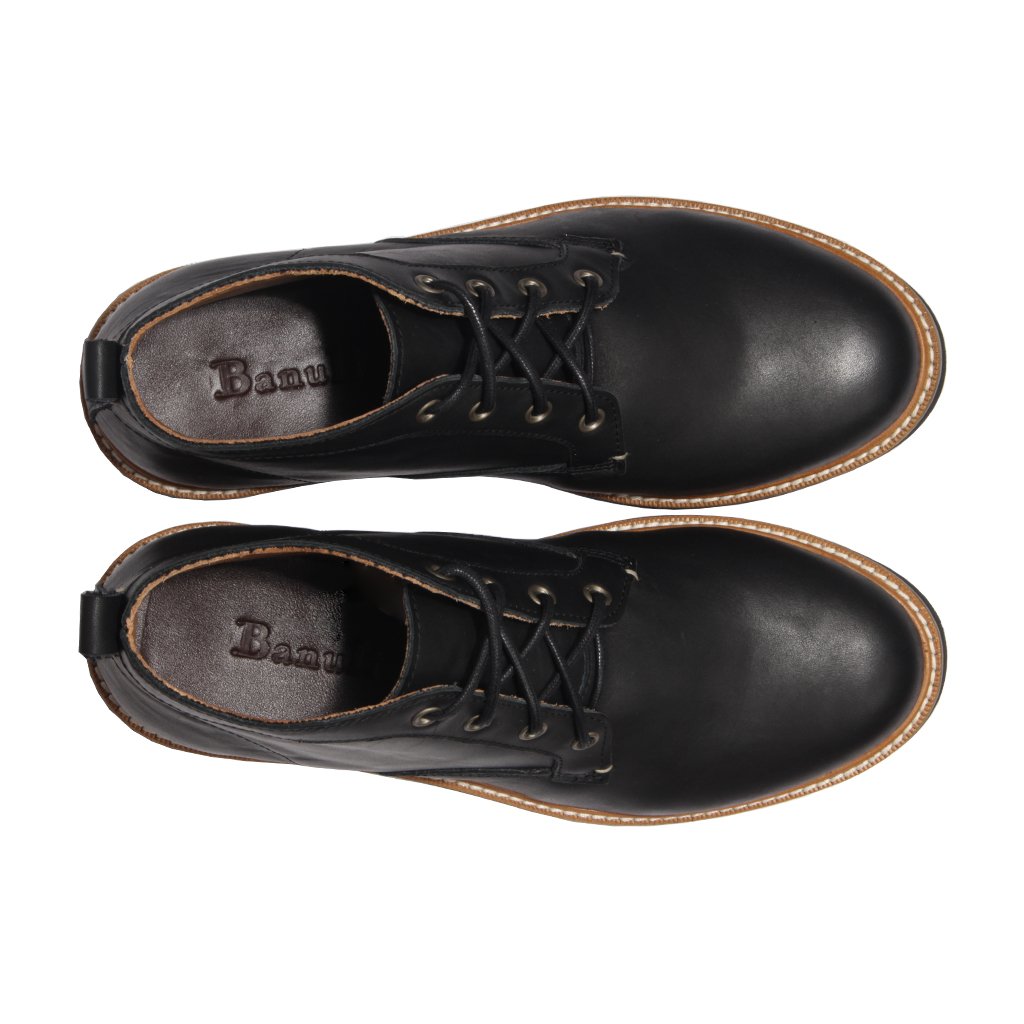 Giày Bốt Nam Banuli Da Bê Italian Chuckka Boots  B3CK1 (Da Itali Mềm Dẻo, Đế Kháng Trượt, Bảo Hành Trọn Đời)