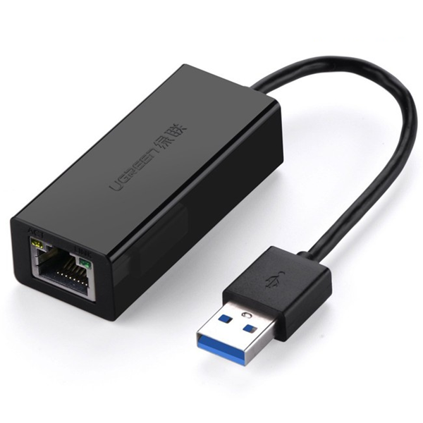 Bộ chuyển đổi usb 3.0 ra lan ugreen 20256 tốc độ 10/100/1000mbps