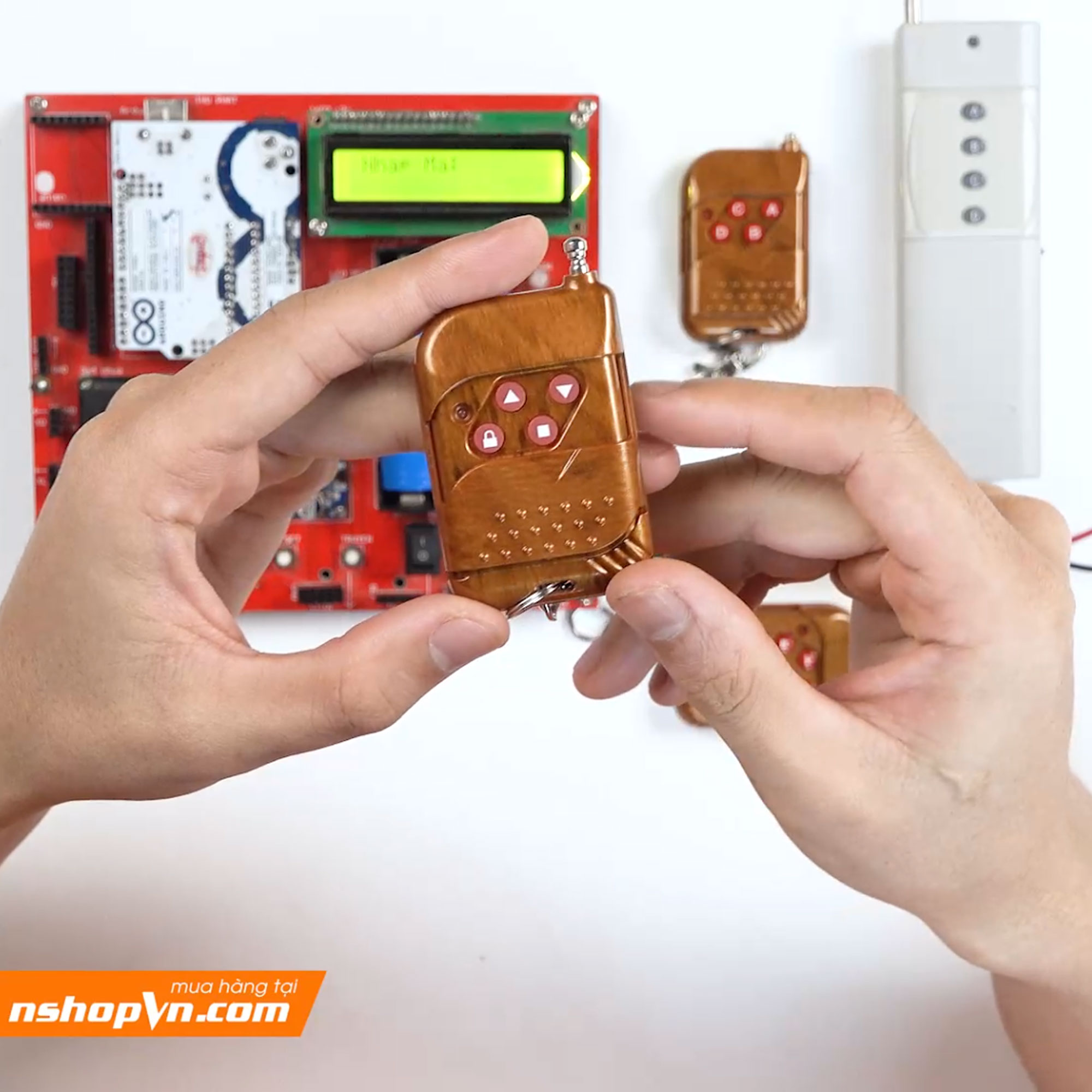 Remote học lệnh 315Mhz