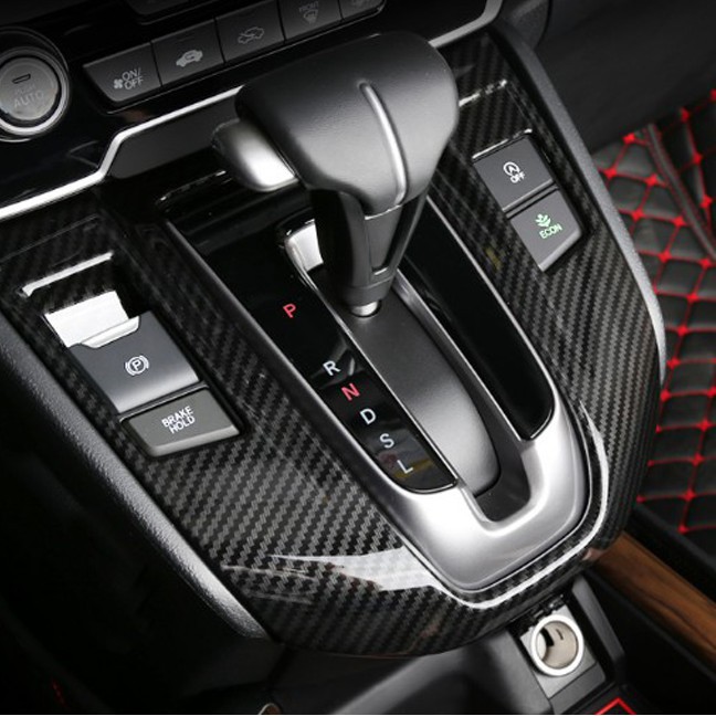 Ốp nội thất carbon xe honda crv 2018- 2022 vân cacbon cao cấp