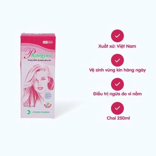 [CHÍNH HÃNG] Dung Dịch Vệ Sinh Phụ Nữ Phytogyno Opodis Pharma (C/100ml) JLT