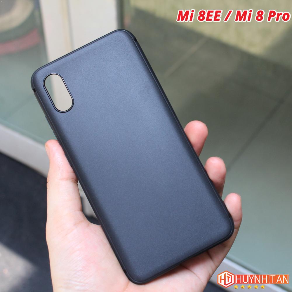 Ốp lưng mi 8 EE, mi 8 Pro,  mi 8 che vân tay TPU dẻo cực mỏng