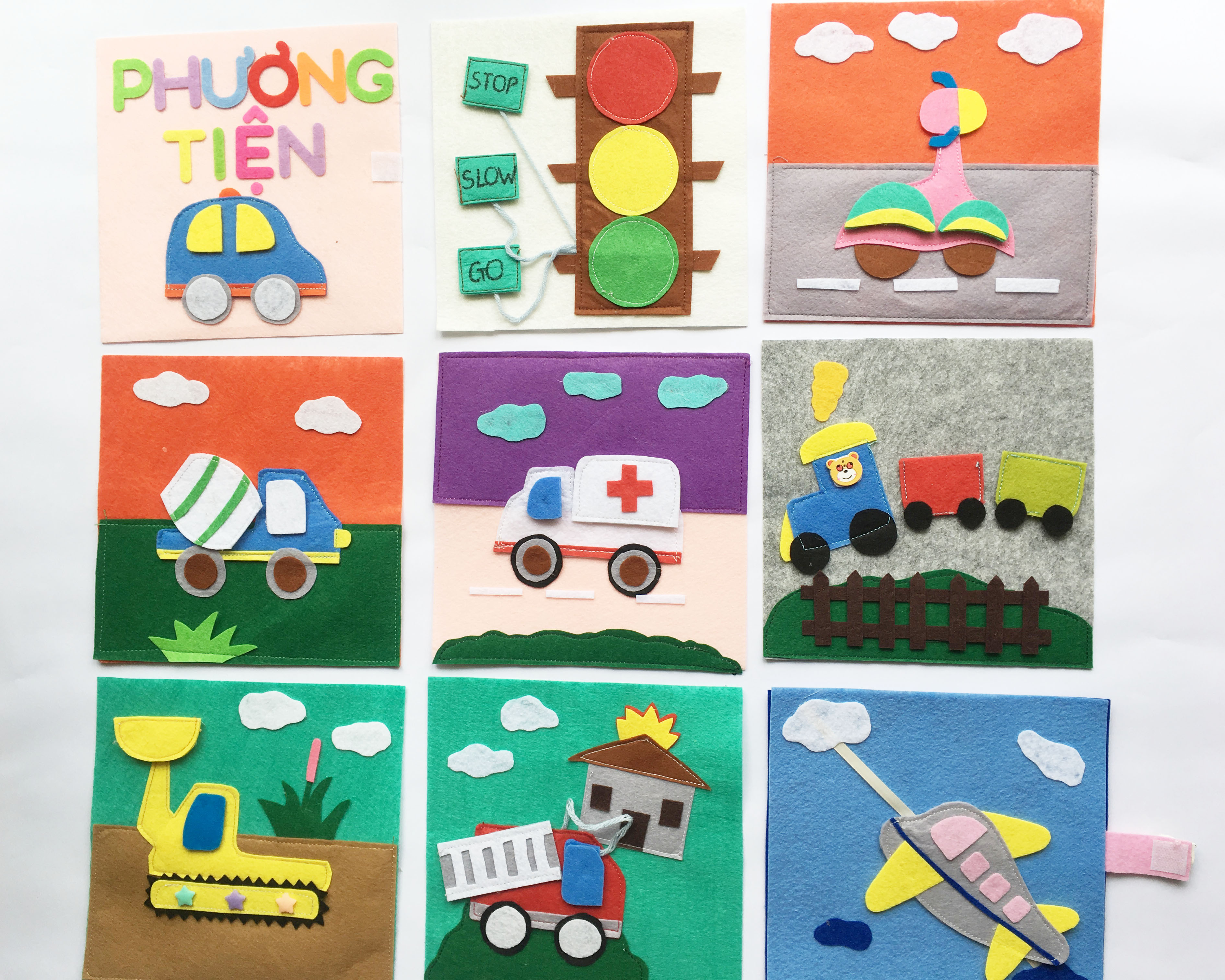 [HCM]Combo vải nỉ cứng 37 màu 30X30cm (vải không dệt / vải dạ / soft felt) làm đồ handmade craft thủ công