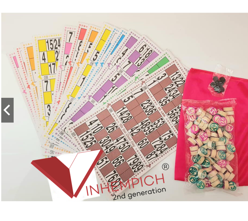 Bộ trò chơi kêu Lô Tô 90 số bằng giấy bìa cứng bản Đặc biệt