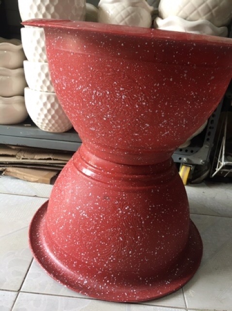 Chậu Nhựa Giả Đá Tt48