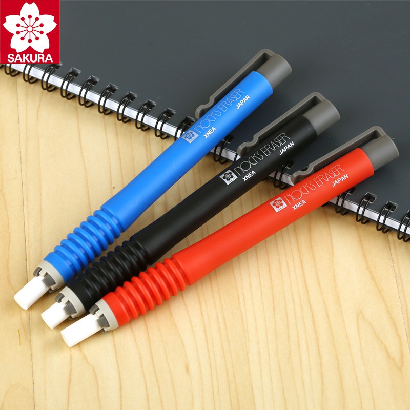 Bút gôm nocks eraser sakura, bút gôm sakura-dụng cụ vẽ tâm tâm