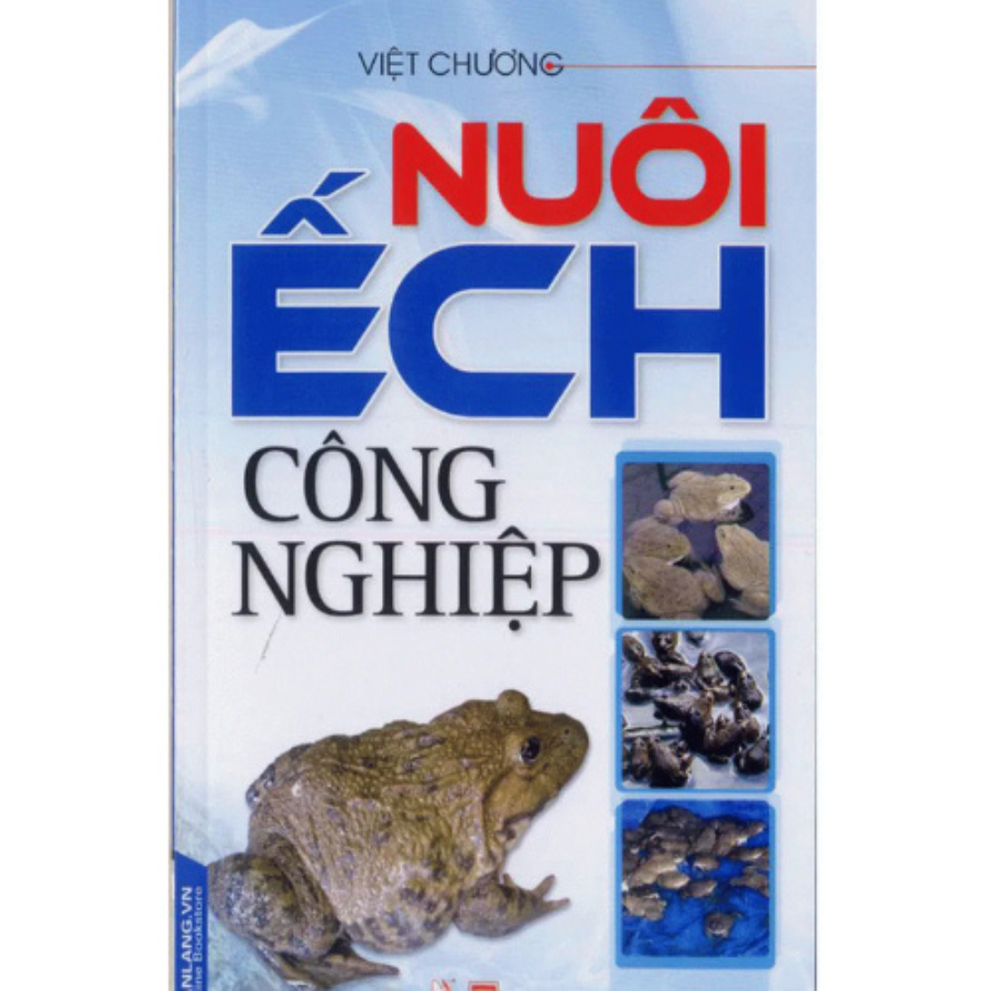 Sách - Nuôi Ếch Công Nghiệp - Vanlangbooks