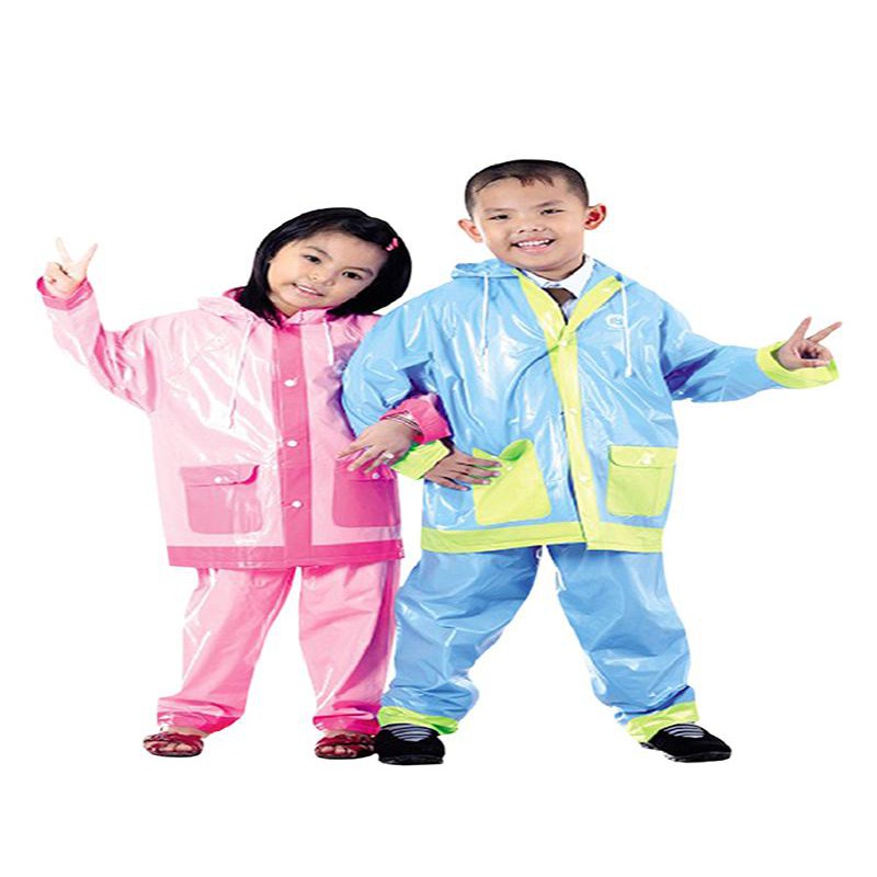 Bộ Áo Mưa Bé Trai Gái từ 4 đến 6 tuổi