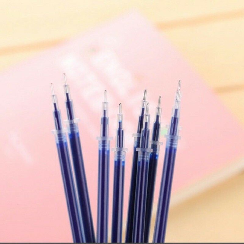 [HCM]Set 05 ruột bút mực gel thay thế màu xanh dương đậm