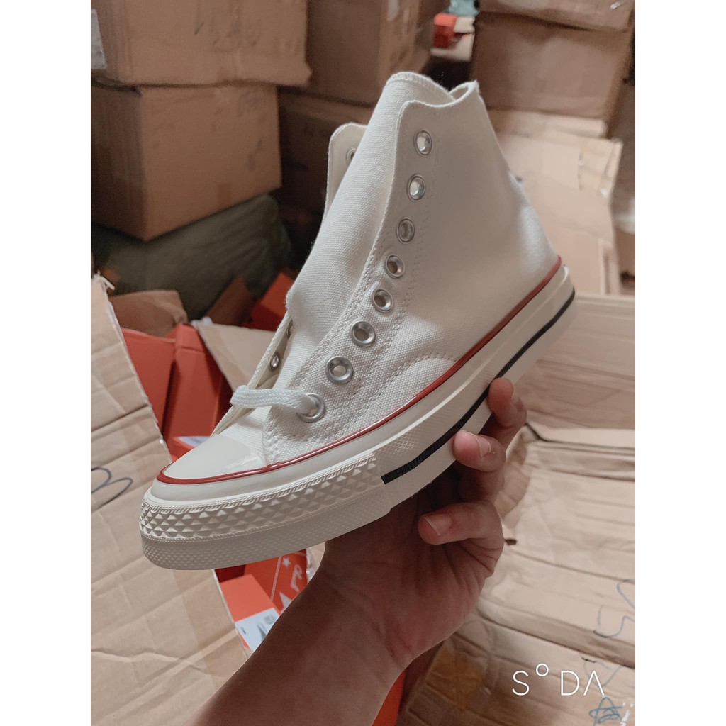 [SALE SỐC + FULLBOX] Giày Converse 1970s Trắng Cổ Cao