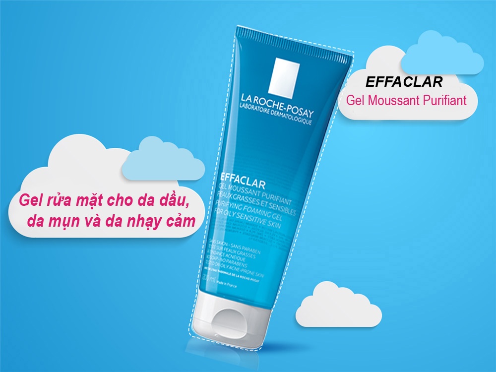 Sữa Rửa Mặt Effaclar Purifying Foaming Gel 200ml