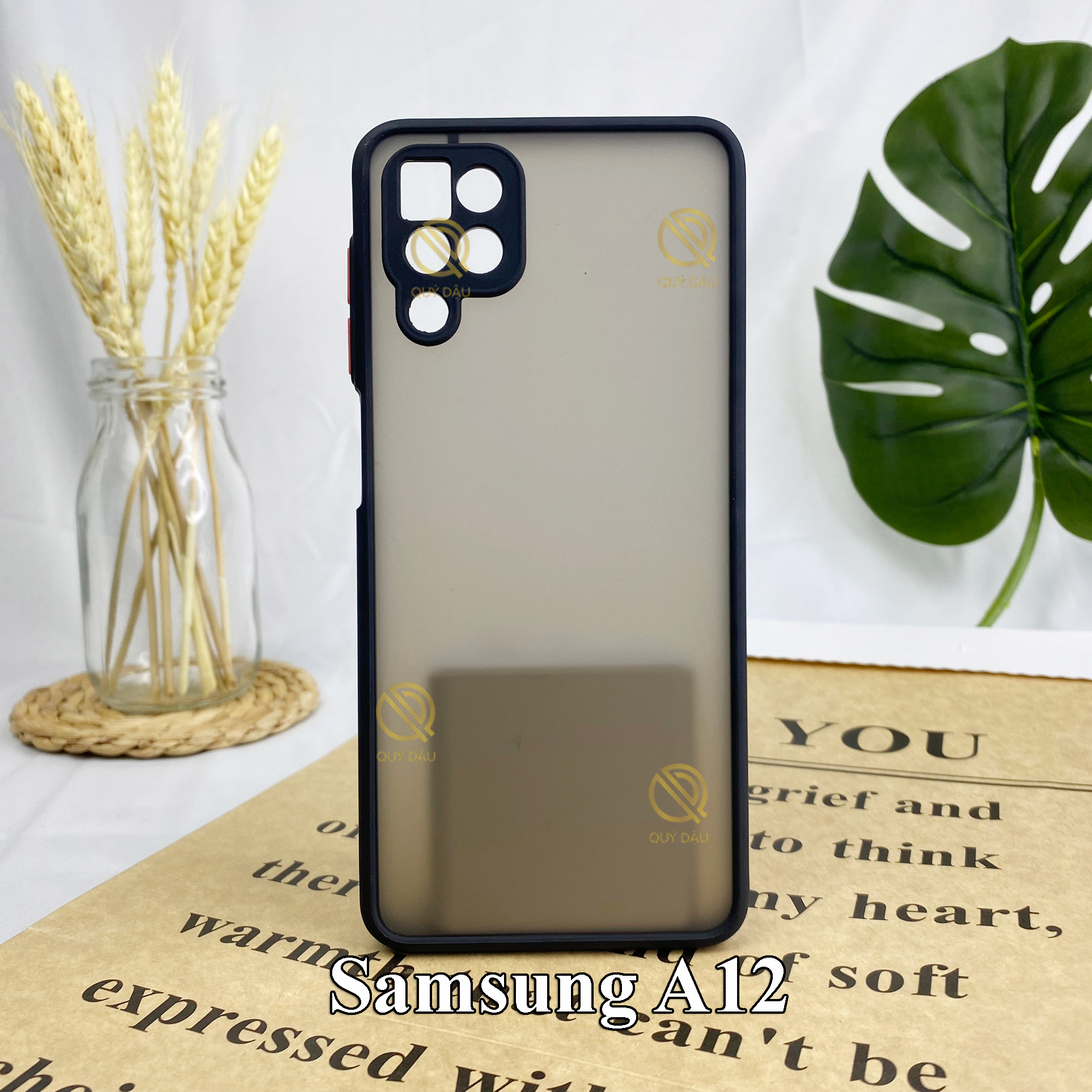 Ốp lưng Samsung Galaxy A12 in hình Phi hành gia P1