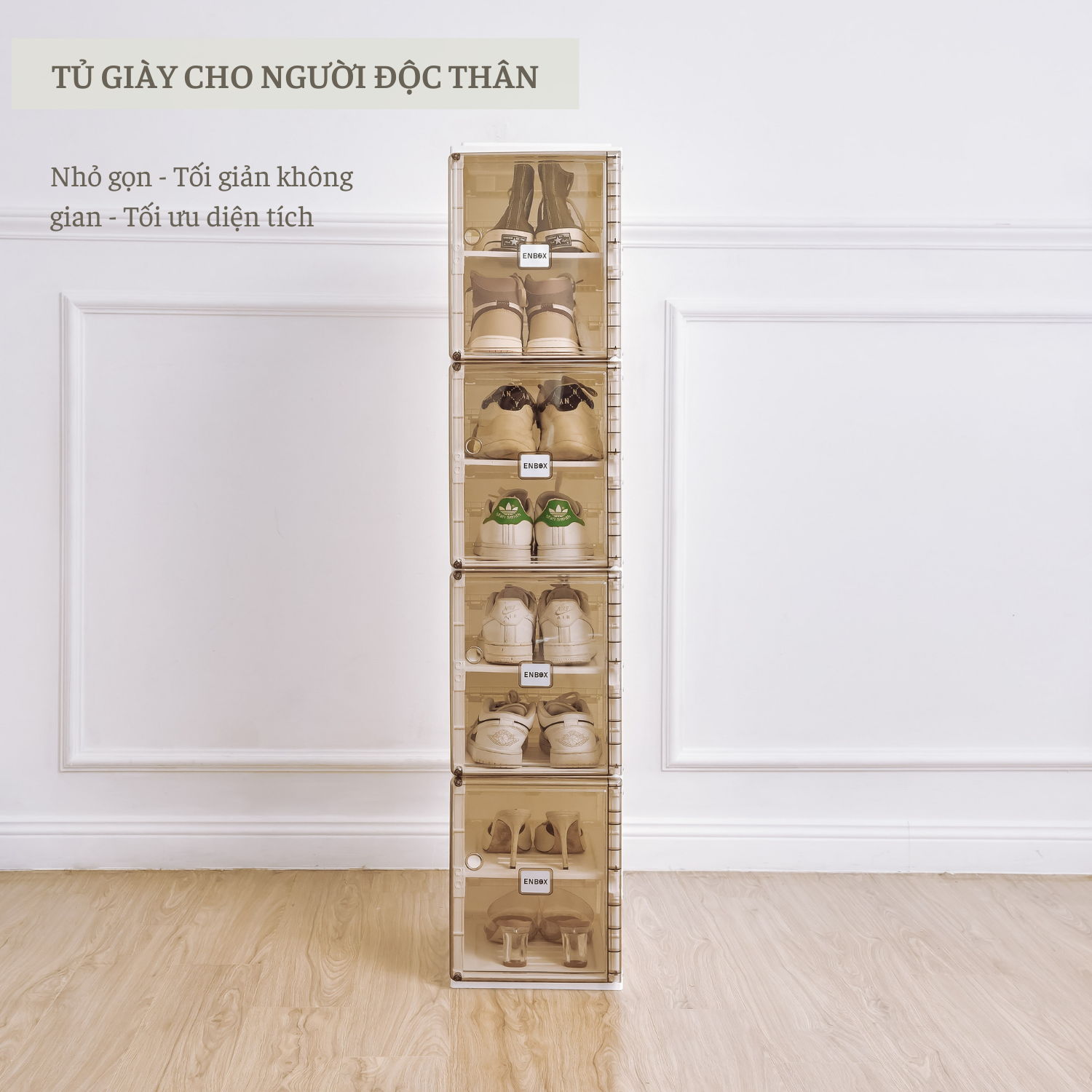 Tủ Đựng Đồ Đa Năng Enbox Gấp Gọn Thông Minh