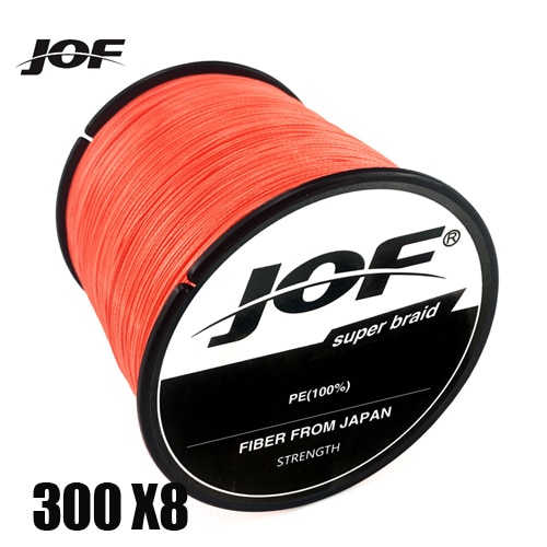 JOF 8 Strand Japan Daiwa Super Strong PE Braided Fishing Line Multifilament  Braid Thread 20LB 30LB
