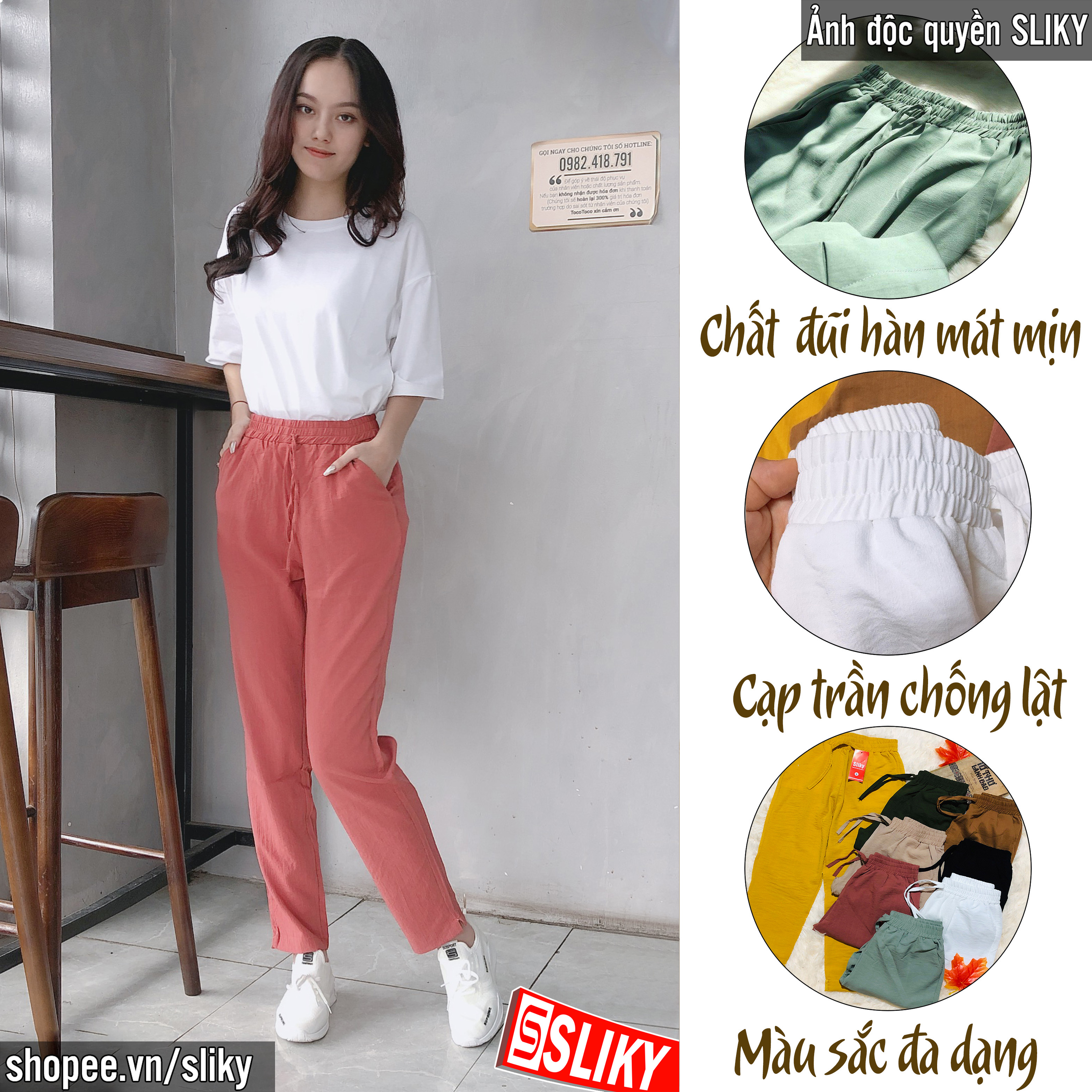 QUẦN ĐŨI NỮ BAGGY - Hàn quốc - SIÊU HÓT - QD01