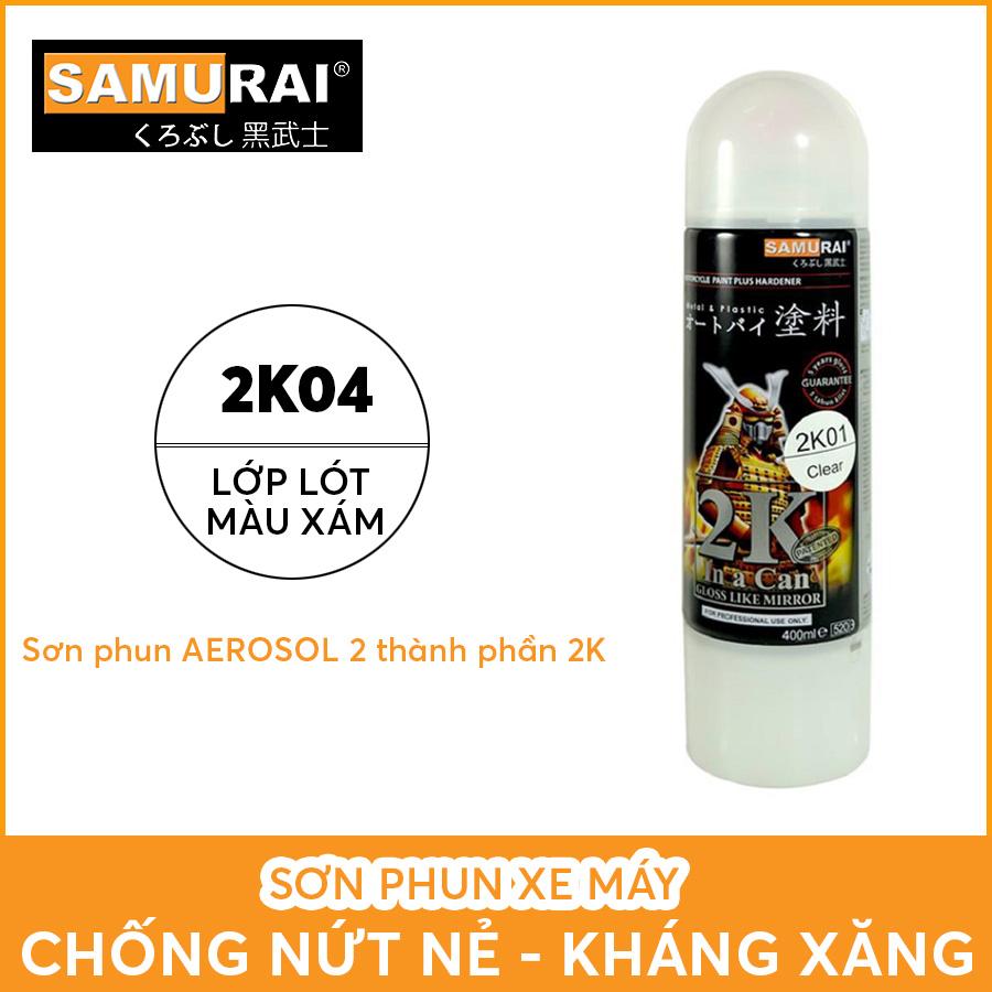Sơn lót Samurai 2K04 - Tăng độ bám dính & chống ăn mòn