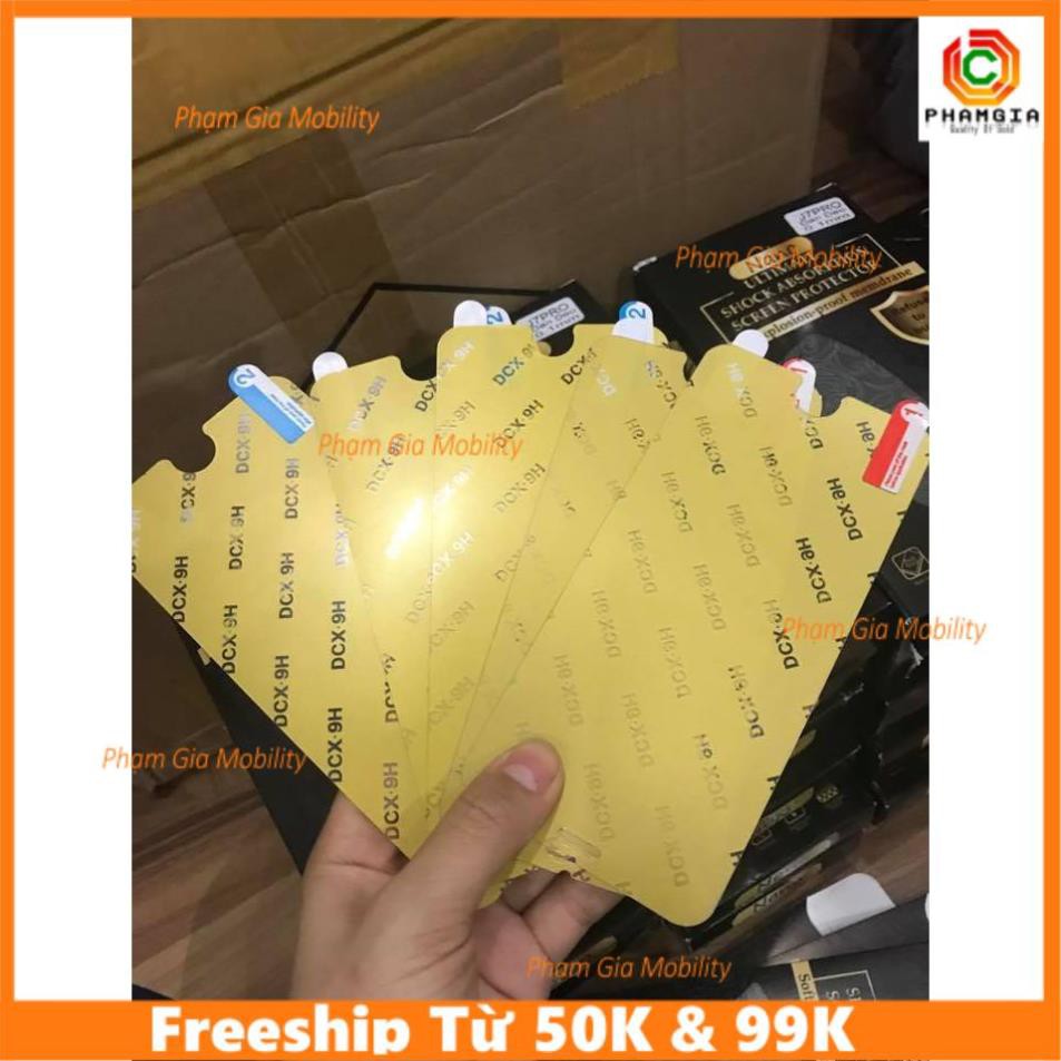 Dán Cường lực dẻo nano iphone 4 4s 5 5s 5se 6 6p 6s 6sp 7 7p 8 8p X XR XS XSM 11 11pro 11 pro max