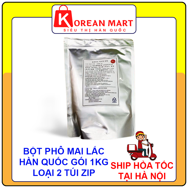 Bột phô mai phomai lắc Tornado Hàn Quốc 1kg