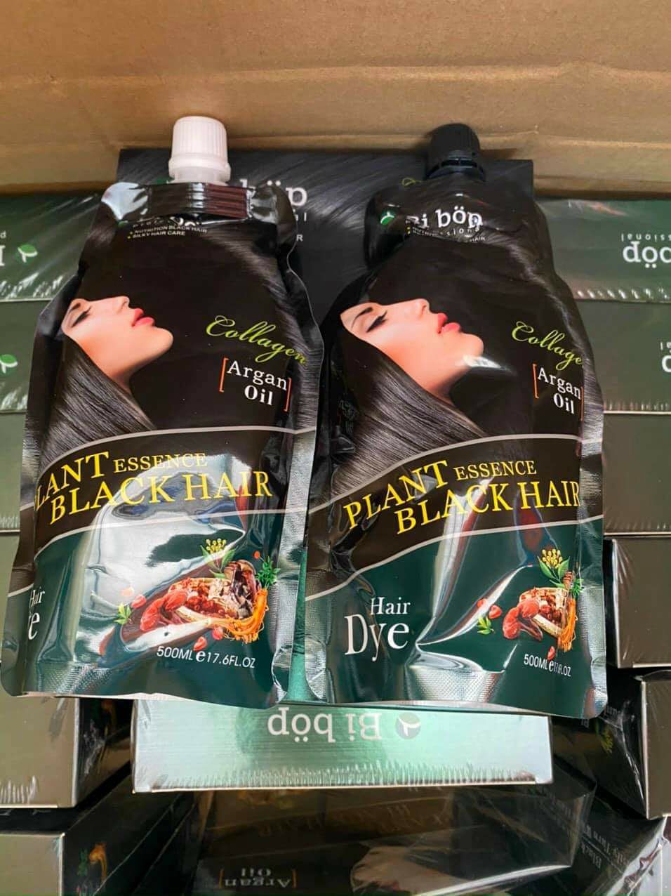 Nhuộm Đen Phủ Bạc Bibop 500ml