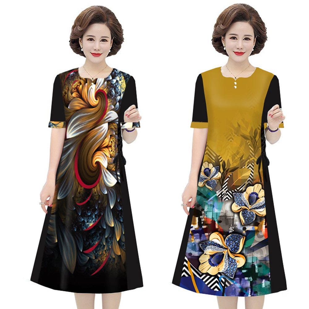 Đầm Suông Trung Niên Cao Cấp Luxury Selina Dress