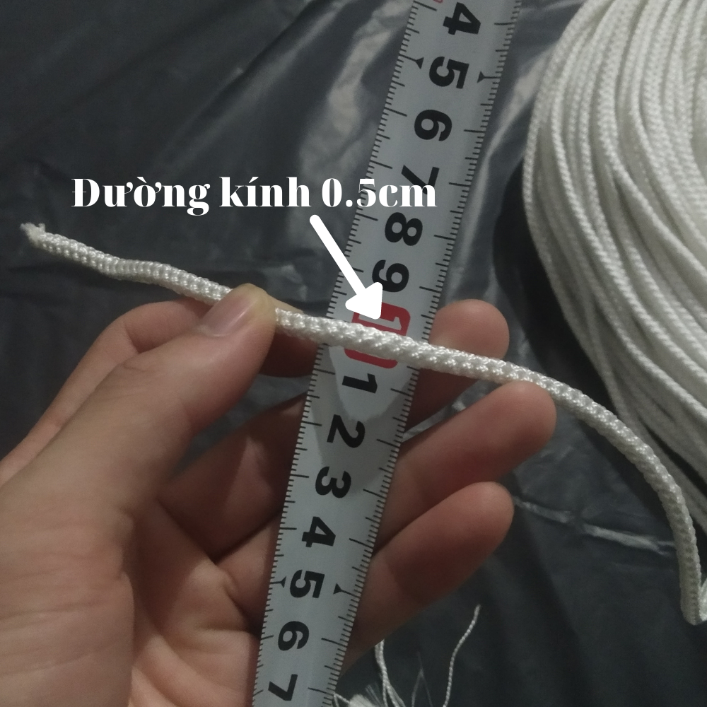 Dây dù, Dù trắng, Dây buộc, Dây 5 ly
